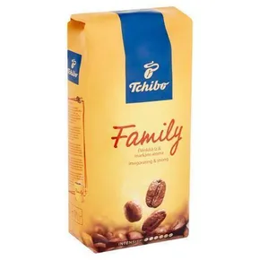 Kaffeebohnen, geröstet, vakuumverpackt, 1000 g, TCHIBO Tchibo Family